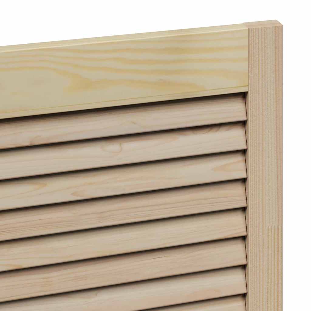 vidaXL Drzwi do szafki z drzwiami 2 pcs Naturalny 49,5 x 2,1 x 110 cm