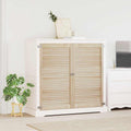 vidaXL Drzwi do szafki z drzwiami 2 szt. naturalny 110 x 2,1 x 59,5 cm