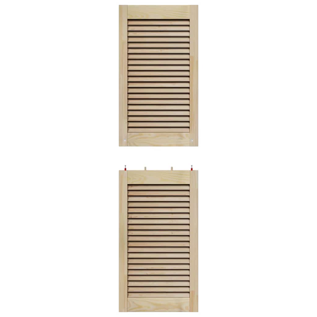 vidaXL Drzwi do szafki z drzwiami Naturalny 140,5 x 2,1 x 39,5 cm
