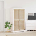 vidaXL Drzwi do szafki 2 pcs Naturalny 140,5 x 2,1 x 39,5 cm