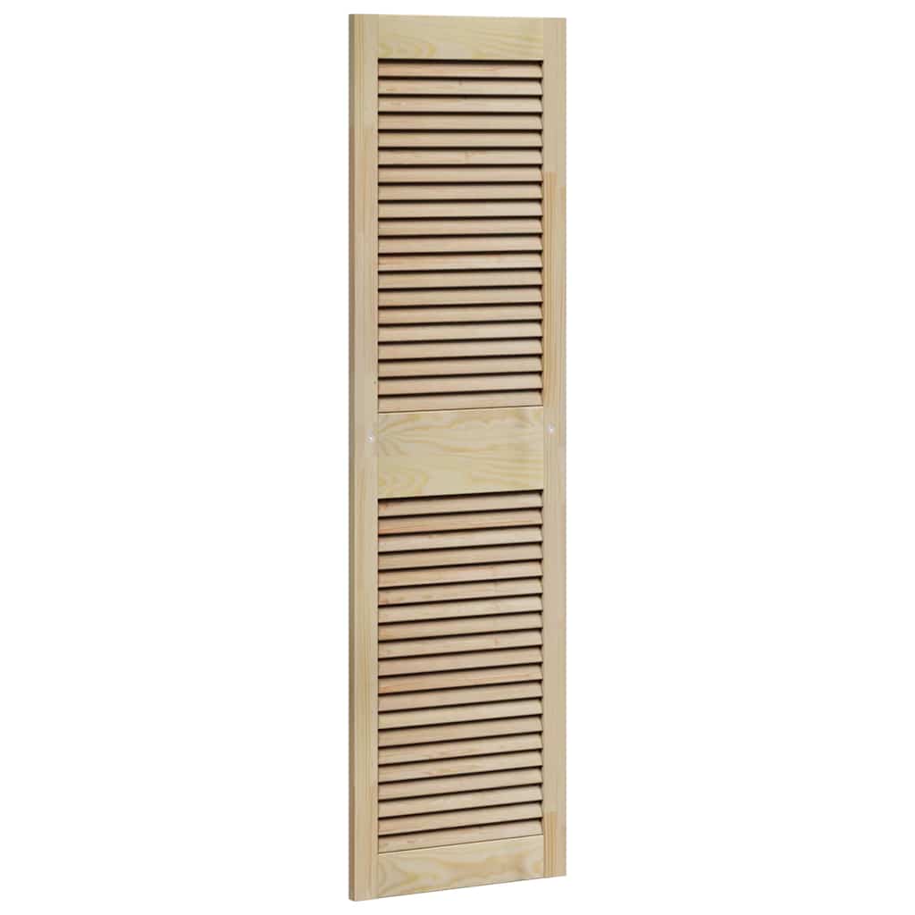 vidaXL Drzwi do szafki 2 pcs Naturalny 140,5 x 2,1 x 39,5 cm