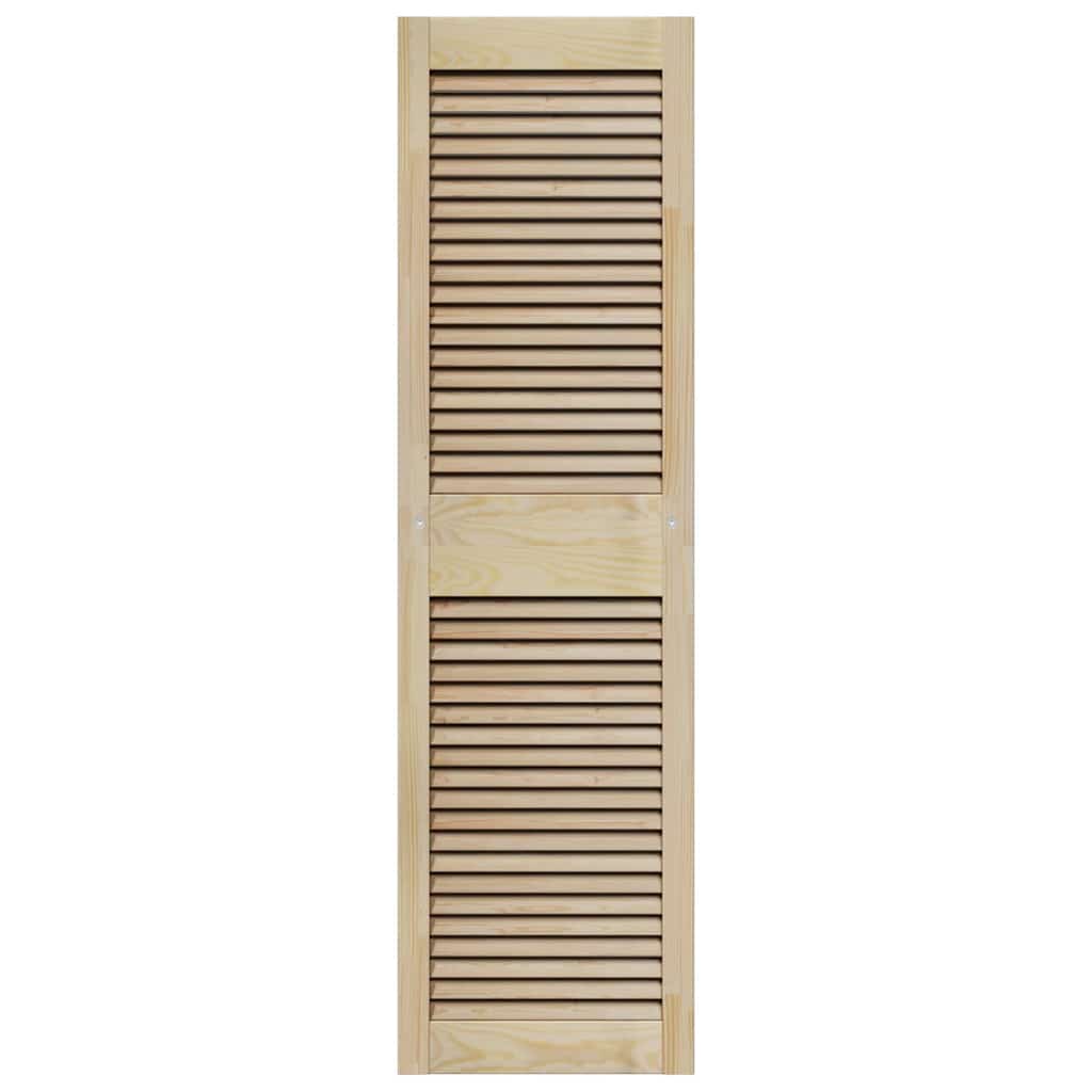 vidaXL Drzwi do szafki 2 pcs Naturalny 140,5 x 2,1 x 39,5 cm