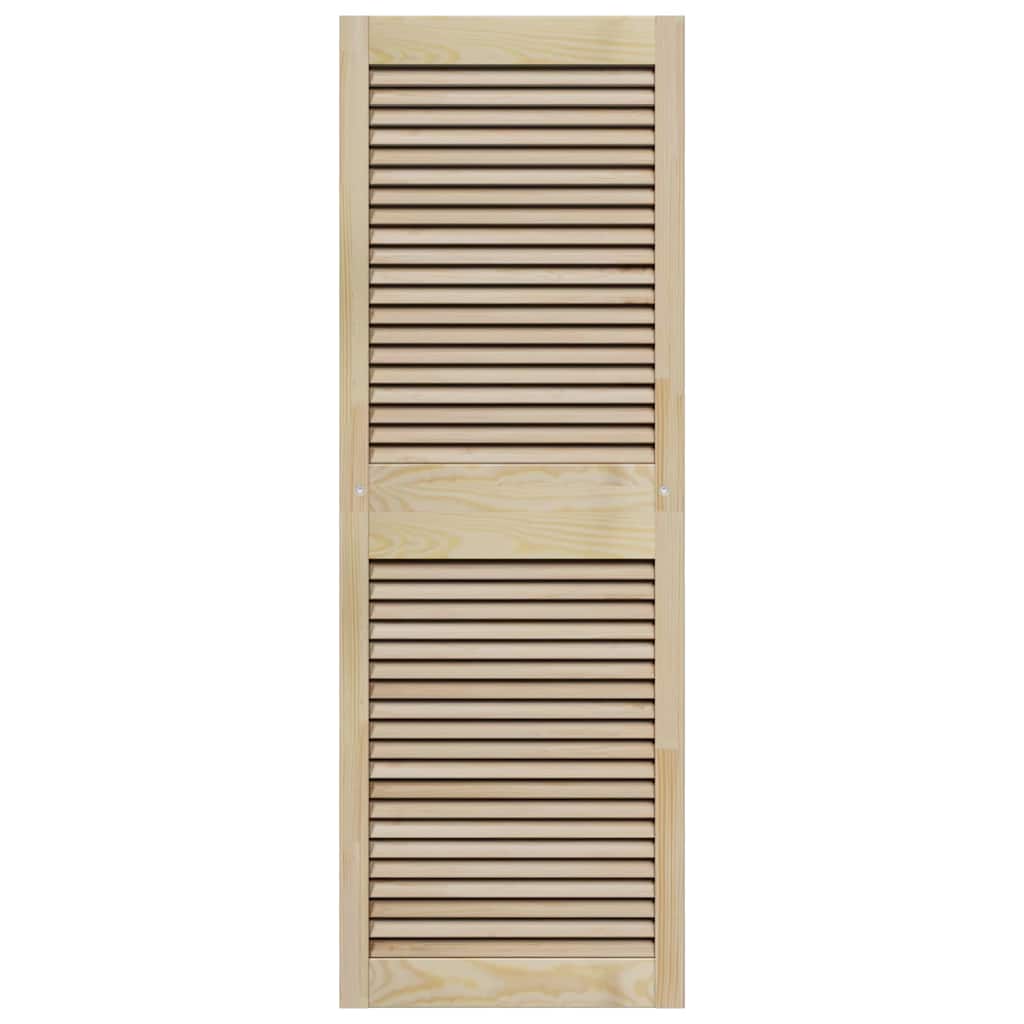 vidaXL Drzwi do szafki z drzwiami Naturalny 49,5 x 2,1 x 140,5 cm