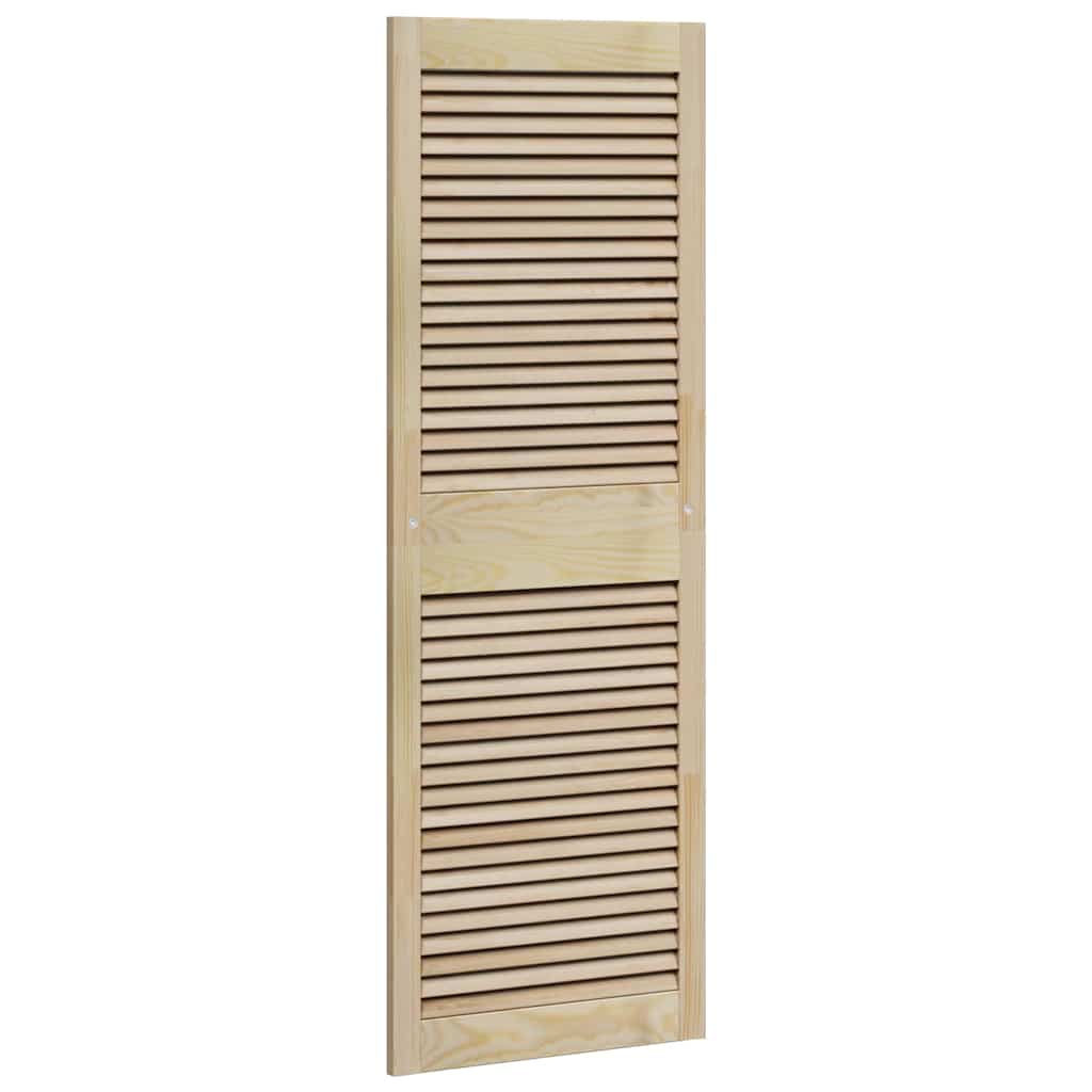 vidaXL Drzwi do szafki 2 pcs Naturalny 49,5 x 2,1 x 140,5 cm