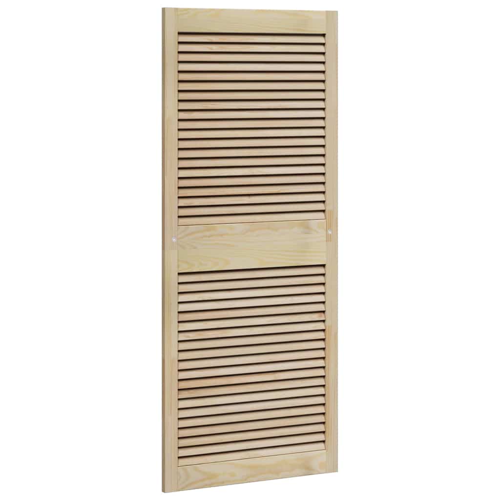 vidaXL Drzwi do szafki 2 pcs Naturalny 140,5 x 2,1 x 59,5 cm