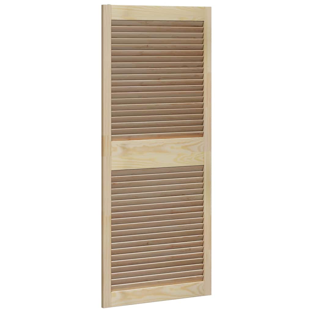 vidaXL Drzwi do szafki 2 pcs Naturalny 140,5 x 2,1 x 59,5 cm