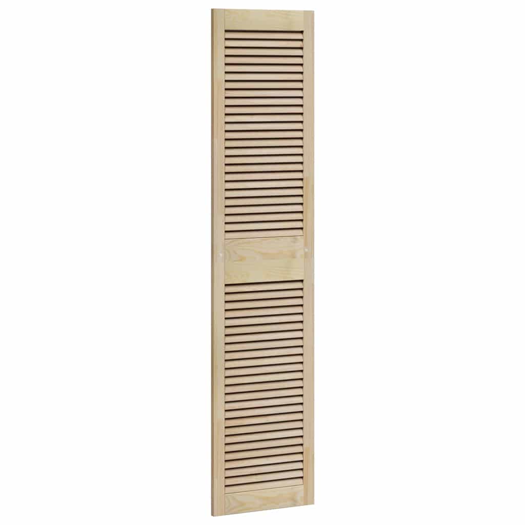 vidaXL Drzwi do szafki z drzwiami 2 pcs Naturalny 170 x 2,1 x 39,5 cm