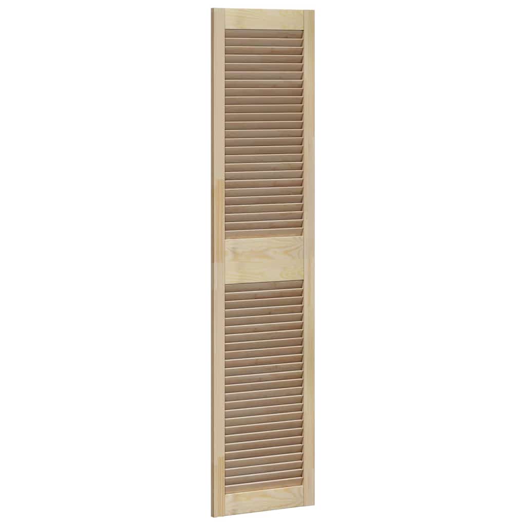 vidaXL Drzwi do szafki z drzwiami 2 pcs Naturalny 170 x 2,1 x 39,5 cm