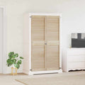 vidaXL Drzwi do szafki z drzwiami 2 pcs Naturalny 170 x 2,1 x 49,5 cm