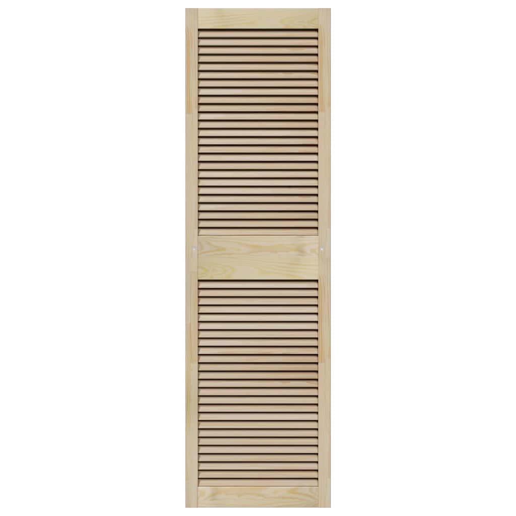 vidaXL Drzwi do szafki z drzwiami 2 pcs Naturalny 170 x 2,1 x 49,5 cm