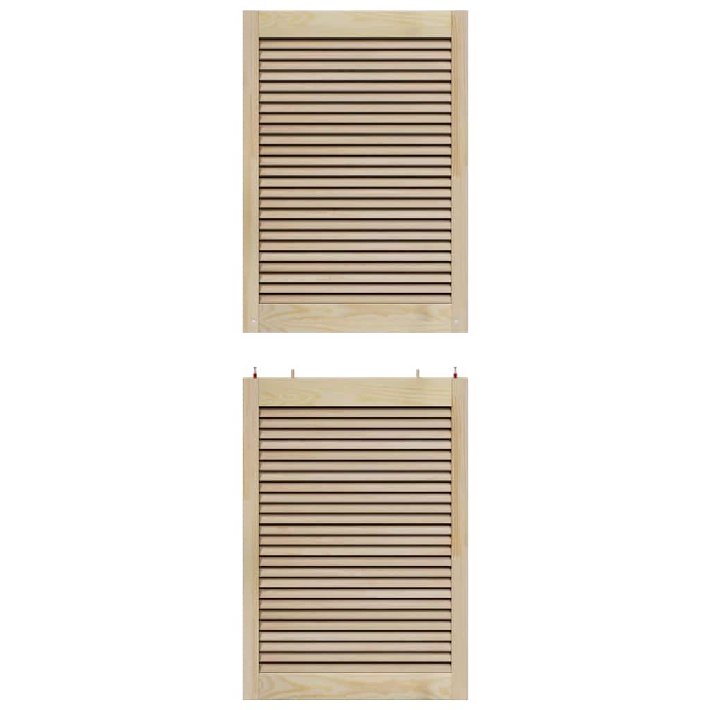 vidaXL Drzwi do szafki z drzwiami Naturalny 170 x 2,1 x 59,5 cm