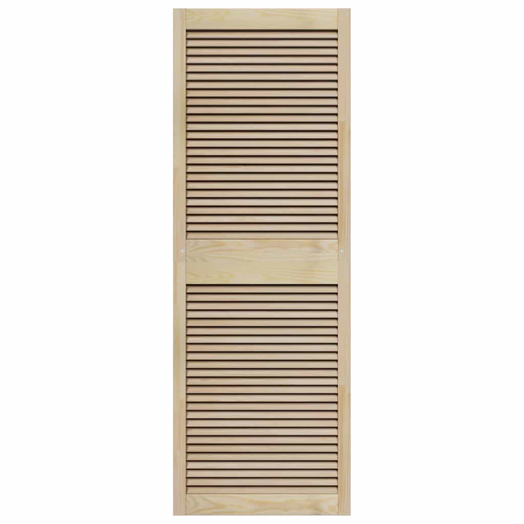 vidaXL Drzwi do szafki z drzwiami 2 pcs Naturalny 170 x 2,1 x 59,5 cm