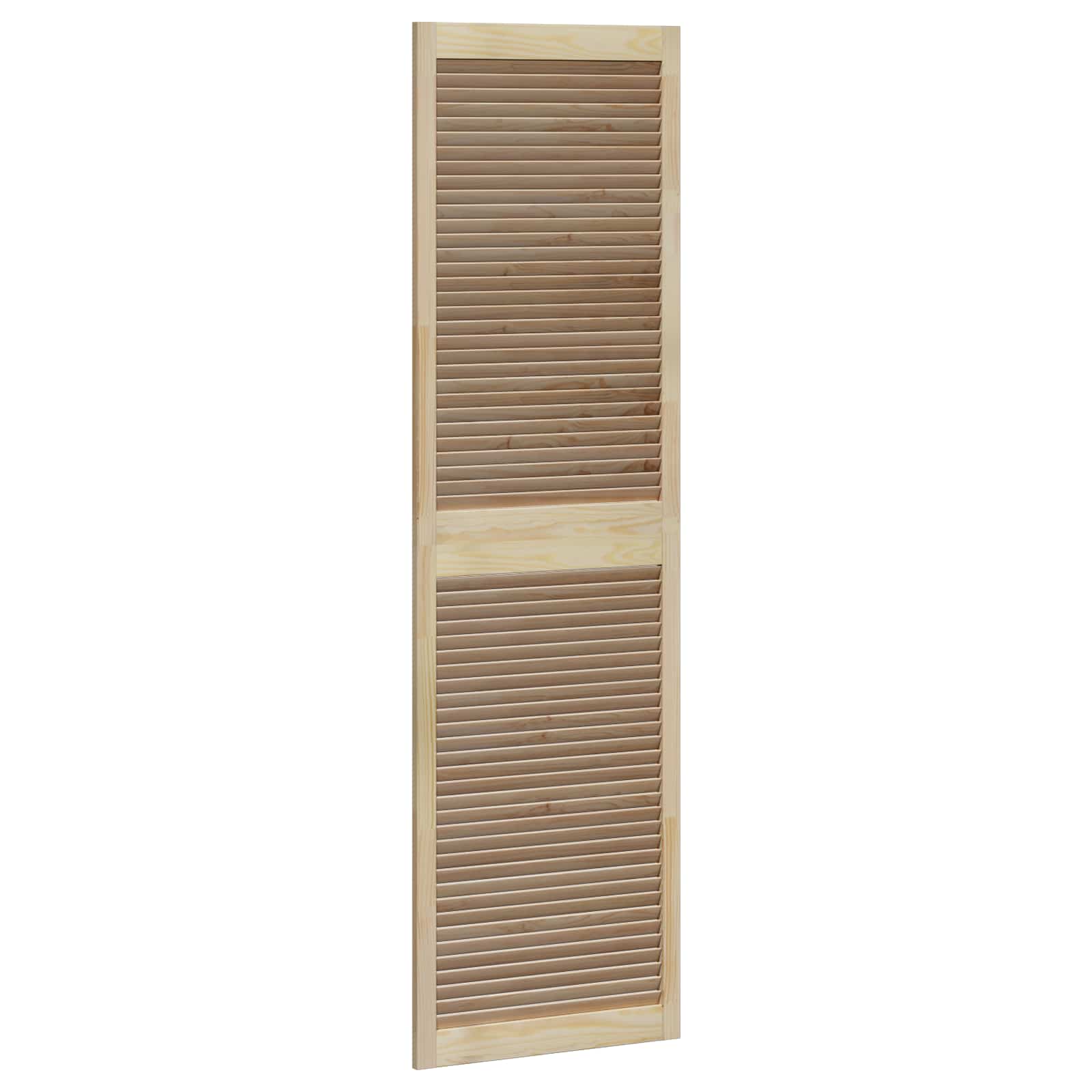 vidaXL Drzwi do szafki z drzwiami 2 pcs Naturalny 201 x 2,1 x 59,5 cm