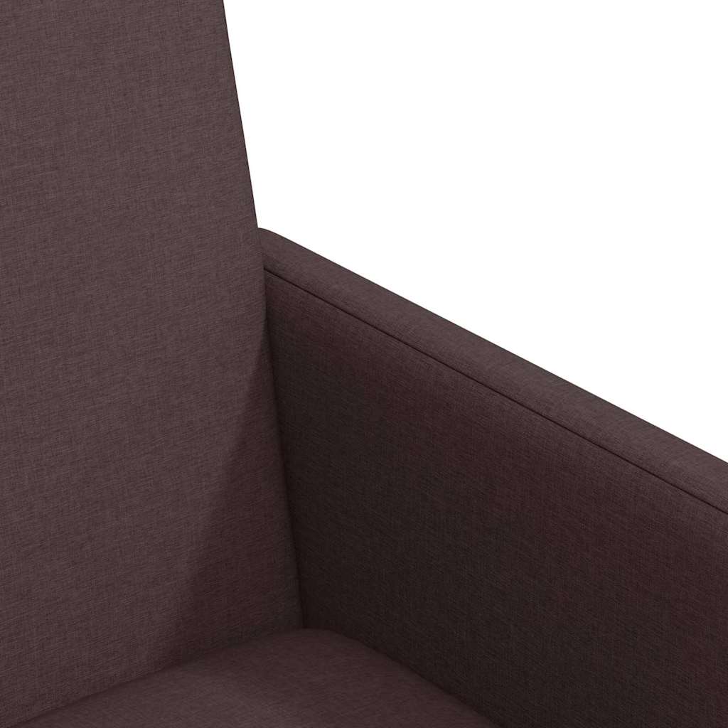 vidaXL Krzesełka jadalne na kółkach 2 pcs Ciemny brąz 57 x 66 x 94 cm