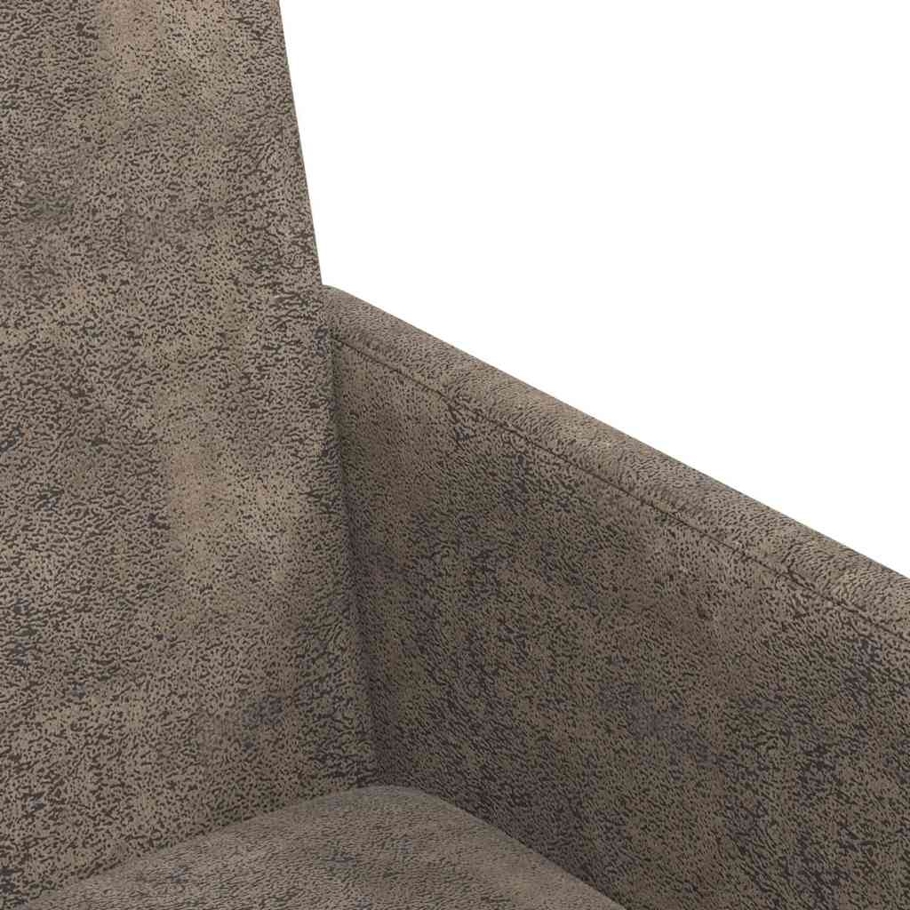 vidaXL Krzesełka jadalne na kółkach 2 pcs ciemno szary 57 x 66 x 94 cm