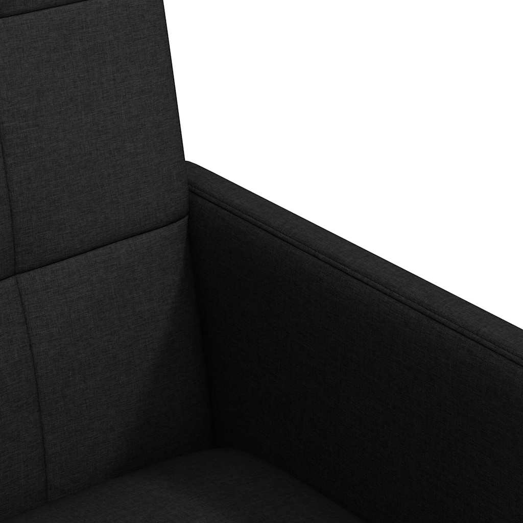 vidaXL Krzesełka jadalne na kółkach 2 pcs Czarny 58 x 65 x 94 cm