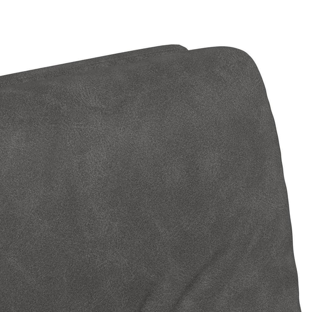 vidaXL Krzesełka jadalne na kółkach 2 pcs Czarny 57 x 67 x 95 cm