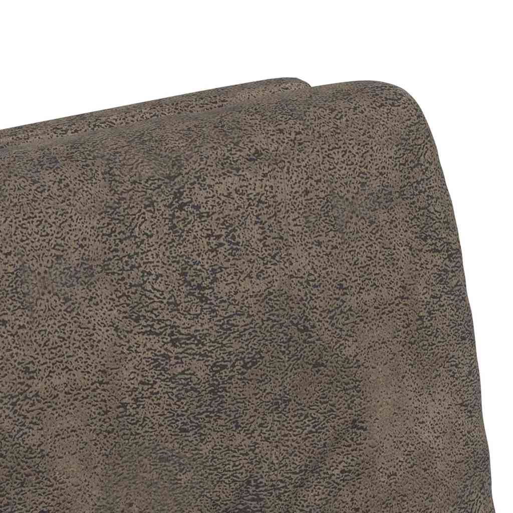 vidaXL Krzesełka jadalne na kółkach 2 pcs ciemno szary 57 x 67 x 95 cm