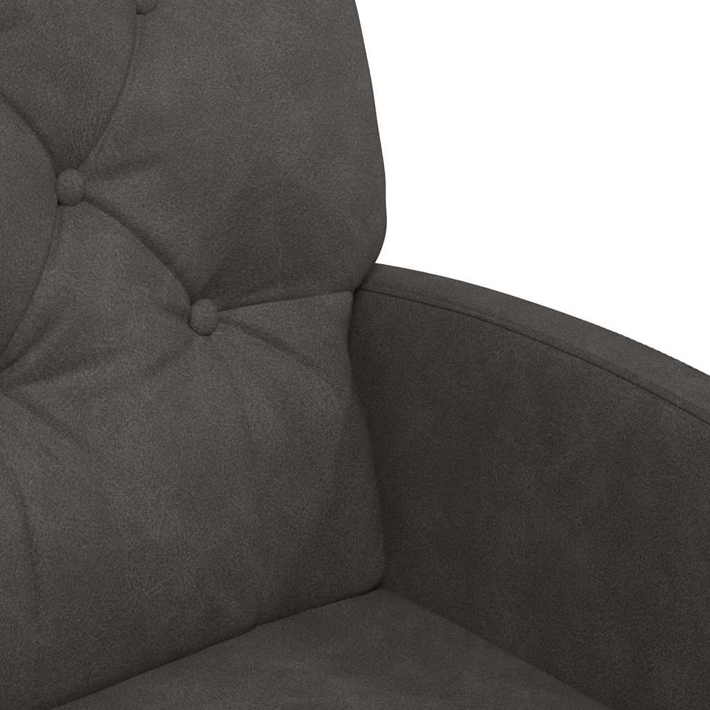 vidaXL Krzesełka jadalne na kółkach 2 pcs Czarny 58 x 67 x 97 cm