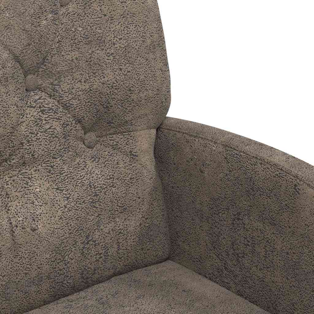 vidaXL Krzesełka jadalne na kółkach 2 pcs ciemno szary 58 x 67 x 97 cm