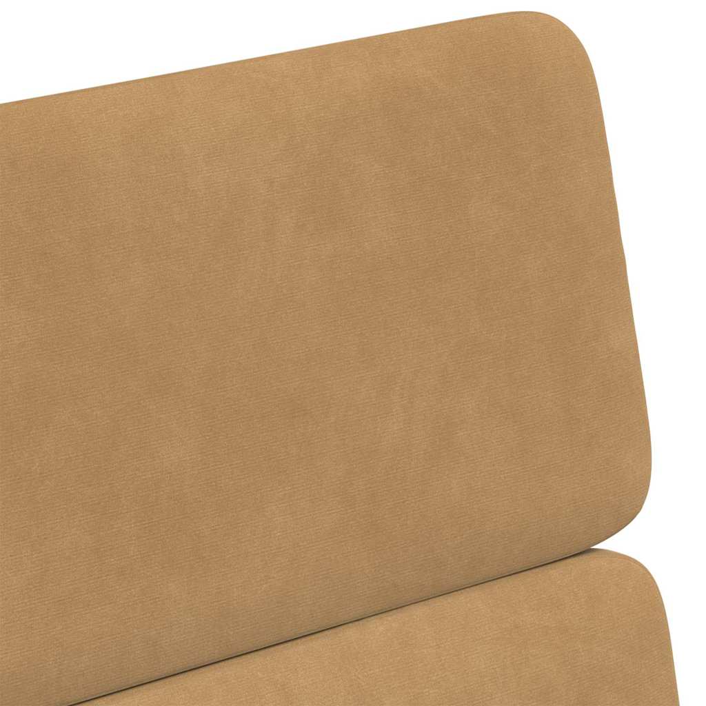 vidaXL Krzesełka jadalne na kółkach 2 pcs Brązowy 58 x 65 x 98 cm