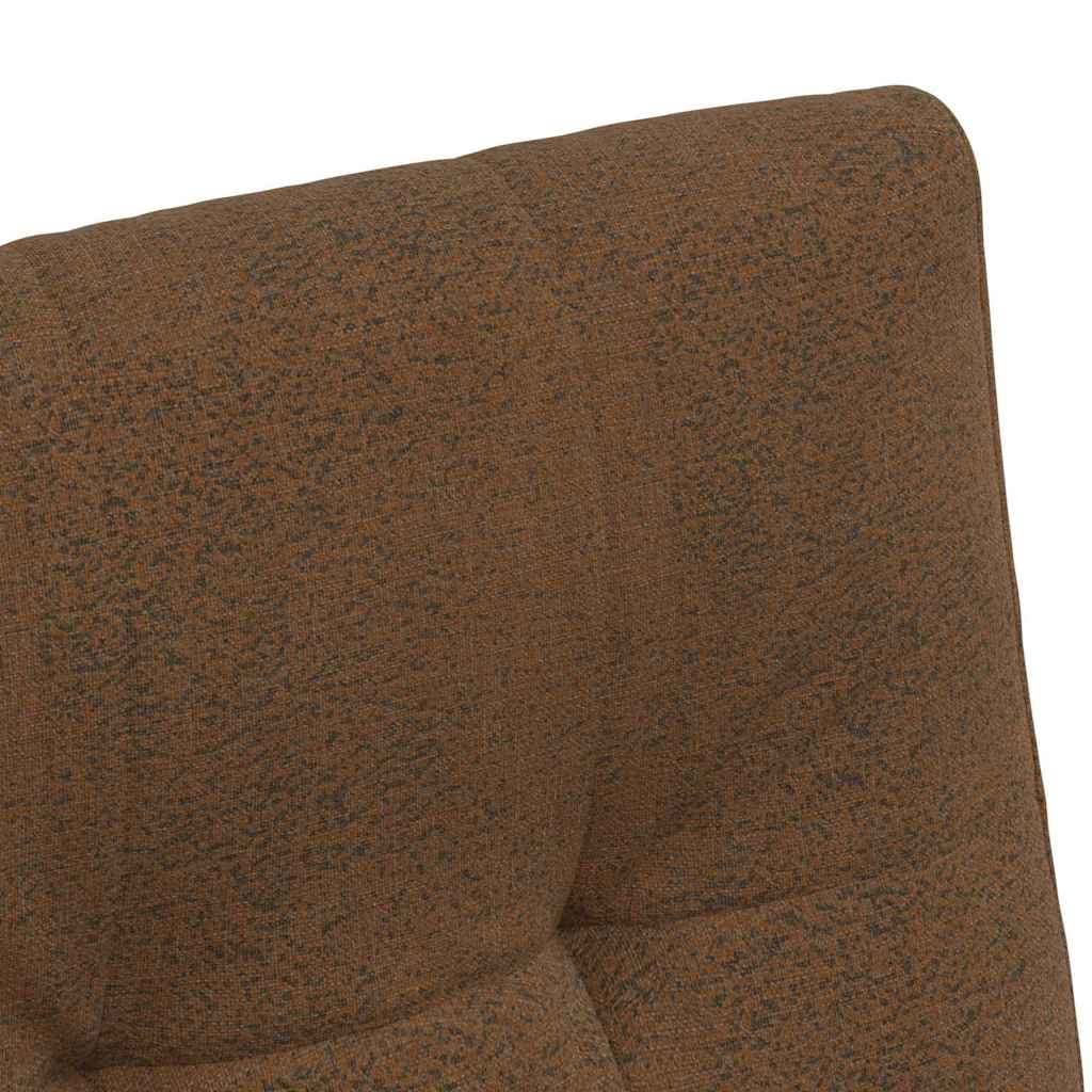 vidaXL Krzesełka jadalne na kółkach 2 pcs Brązowy 58 x 67 x 97 cm