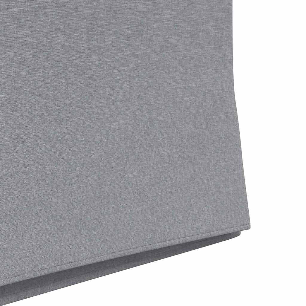 vidaXL Krzesła jadalne 2 pcs Jasnoszary 57 x 67 x 95 cm tkanina