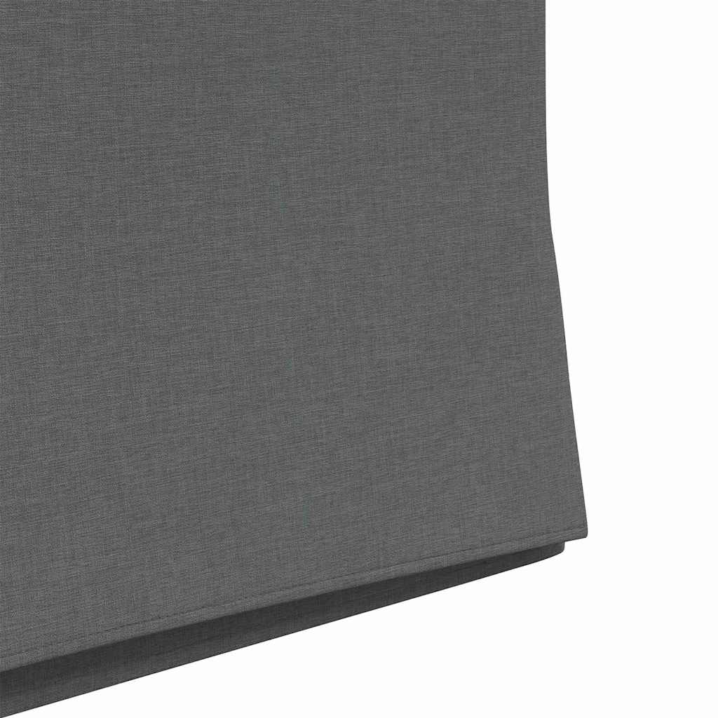 vidaXL Krzesła jadalne 2 pcs ciemno szary 57 x 67 x 95 cm tkanina