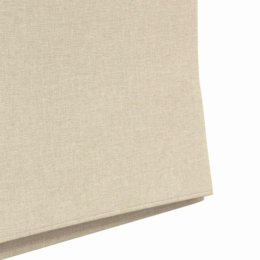 vidaXL Krzesła jadalne 2 pcs Kremowy 57 x 67 x 95 cm tkanina