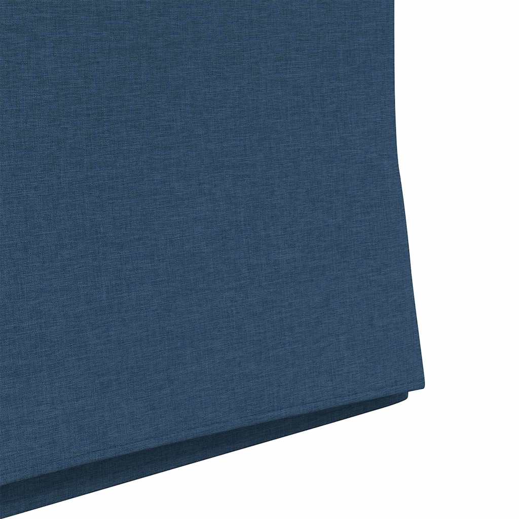 vidaXL Krzesła jadalne 2 pcs Niebieski 57 x 67 x 95 cm tkanina