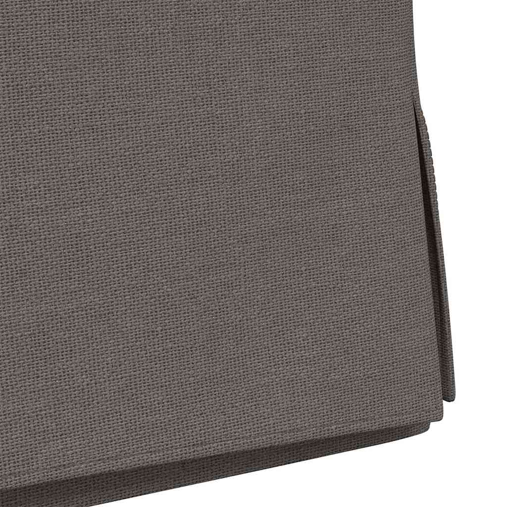 vidaXL Krzesła jadalne 2 pcs Jasnoszary 57 x 67 x 98 cm Płótno