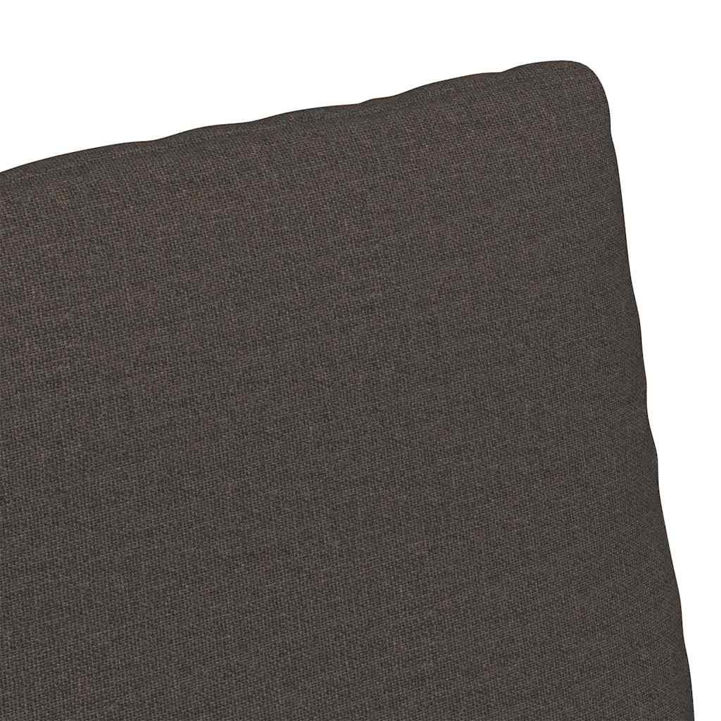 vidaXL Krzesła jadalne 2 pcs ciemno szary 57 x 67 x 98 cm Płótno
