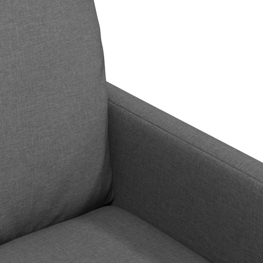 vidaXL Krzesła jadalne 2 pcs ciemno szary 57 x 67 x 98 cm tkanina