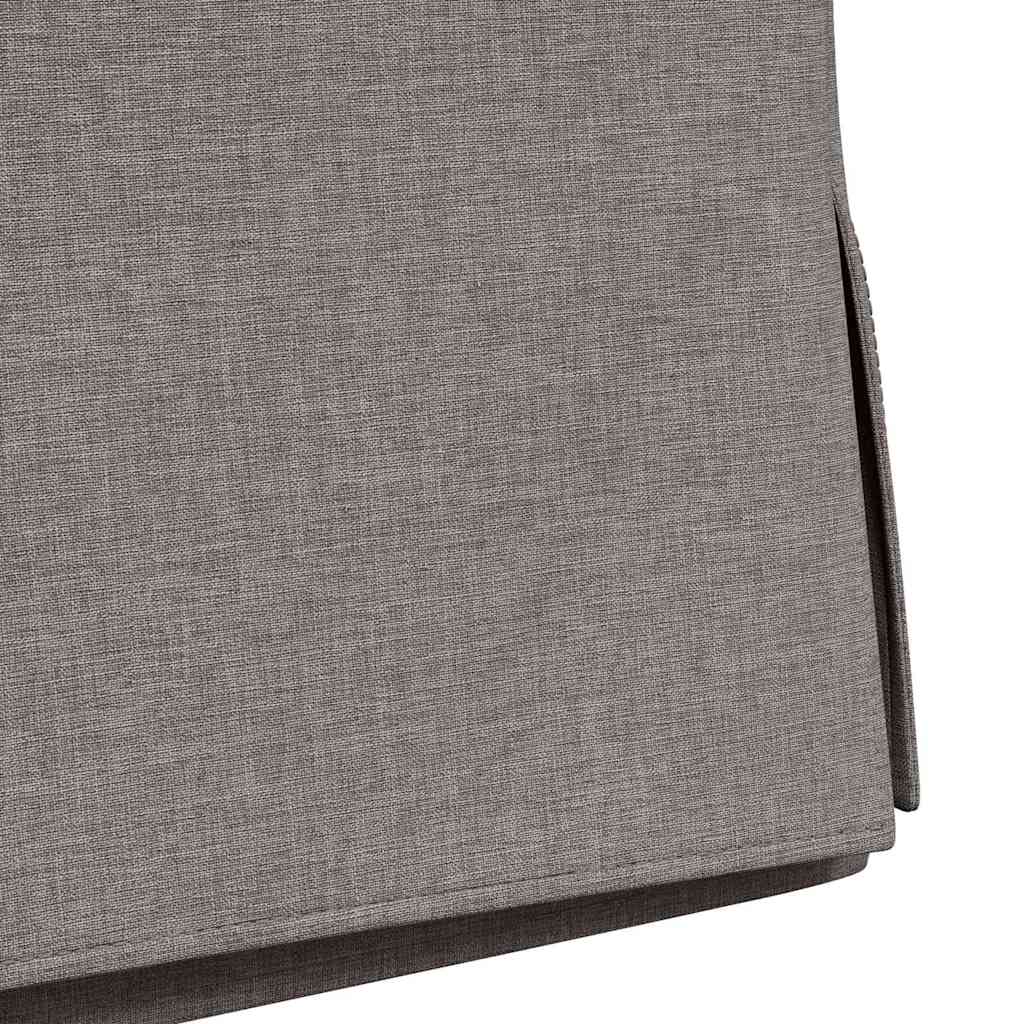 vidaXL Krzesła jadalne 2 pcs Ciemnoszary 57 x 67 x 98 cm tkanina