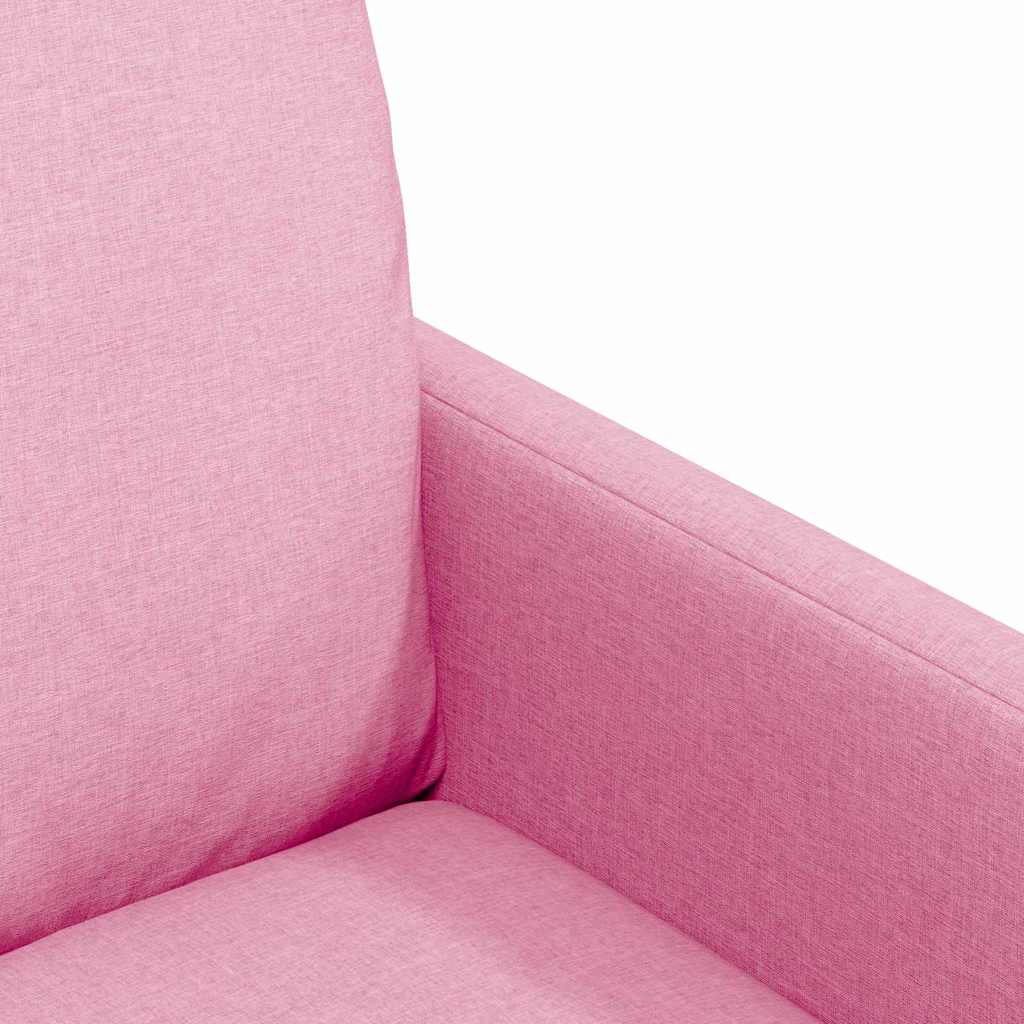 vidaXL Krzesła jadalne 2 pcs Różowy 57 x 67 x 98 cm tkanina