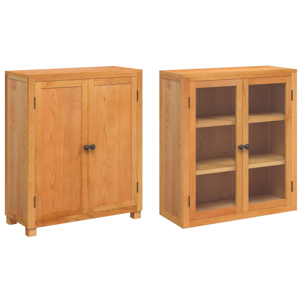 vidaXL Zestaw Mebli do Przechowywania z półką 2 pcs Naturalny