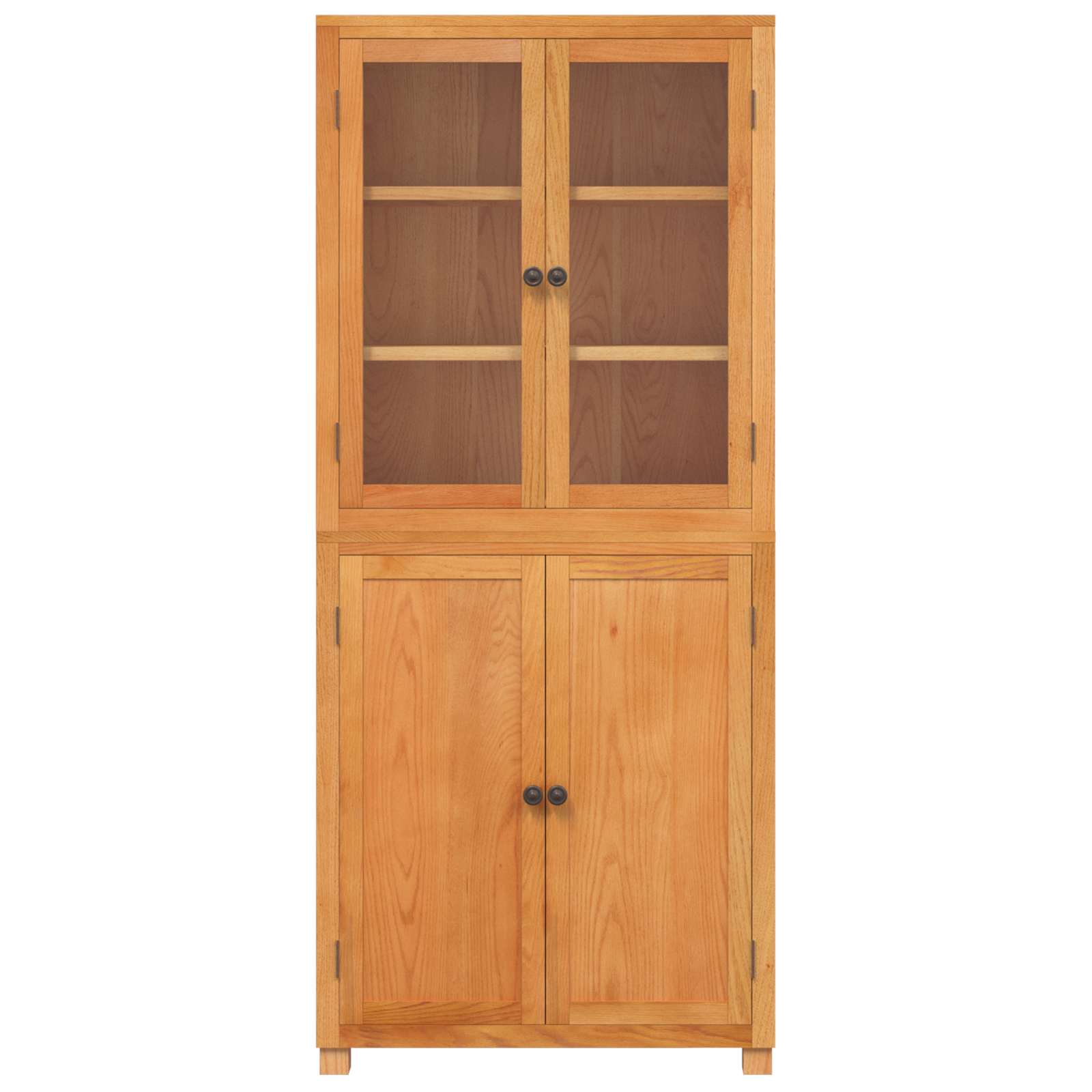 vidaXL Zestaw Mebli do Przechowywania z półką 2 pcs Naturalny