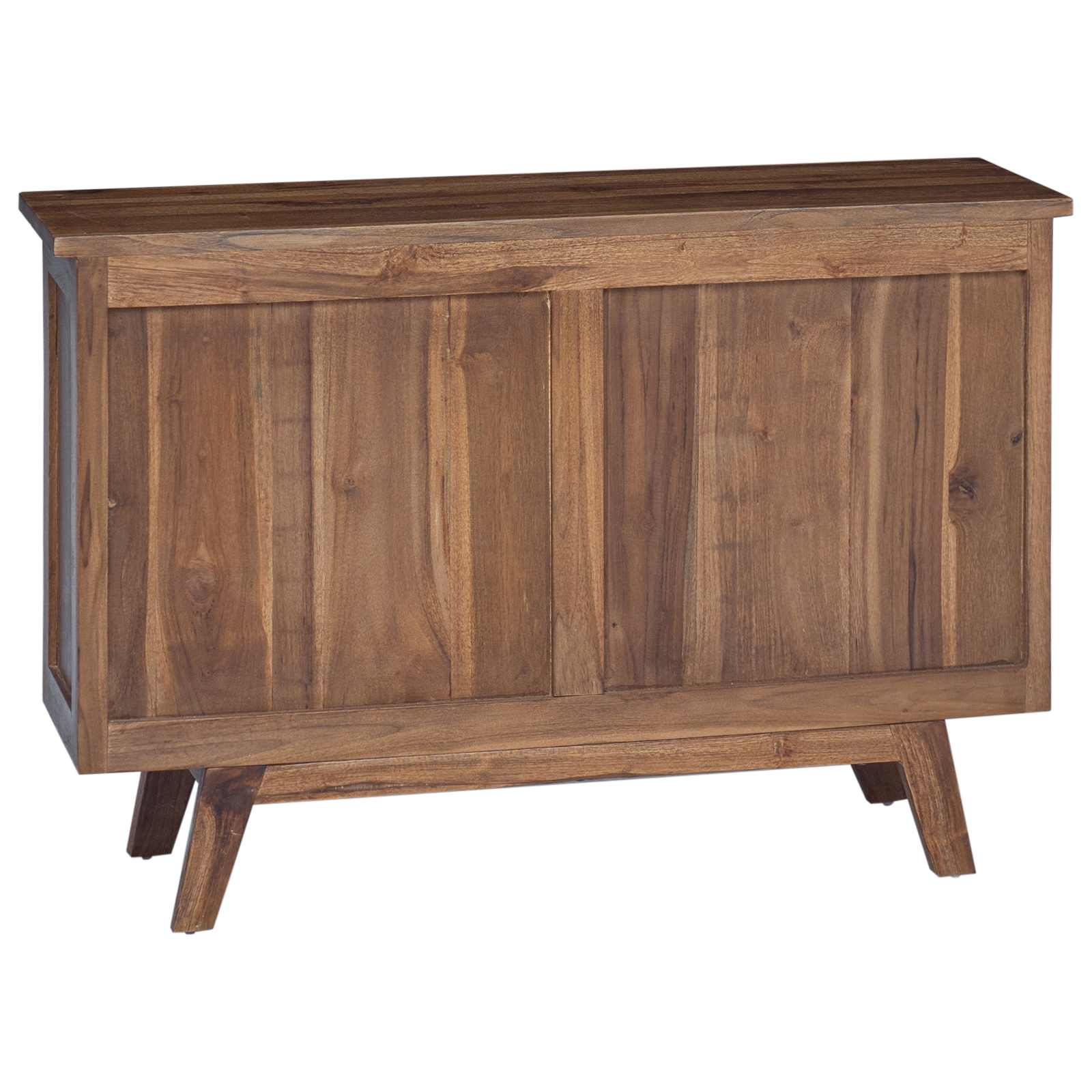 vidaXL Bufet z szufladą Naturalny 100 x 30 x 68 cm Lite drewno teakowe