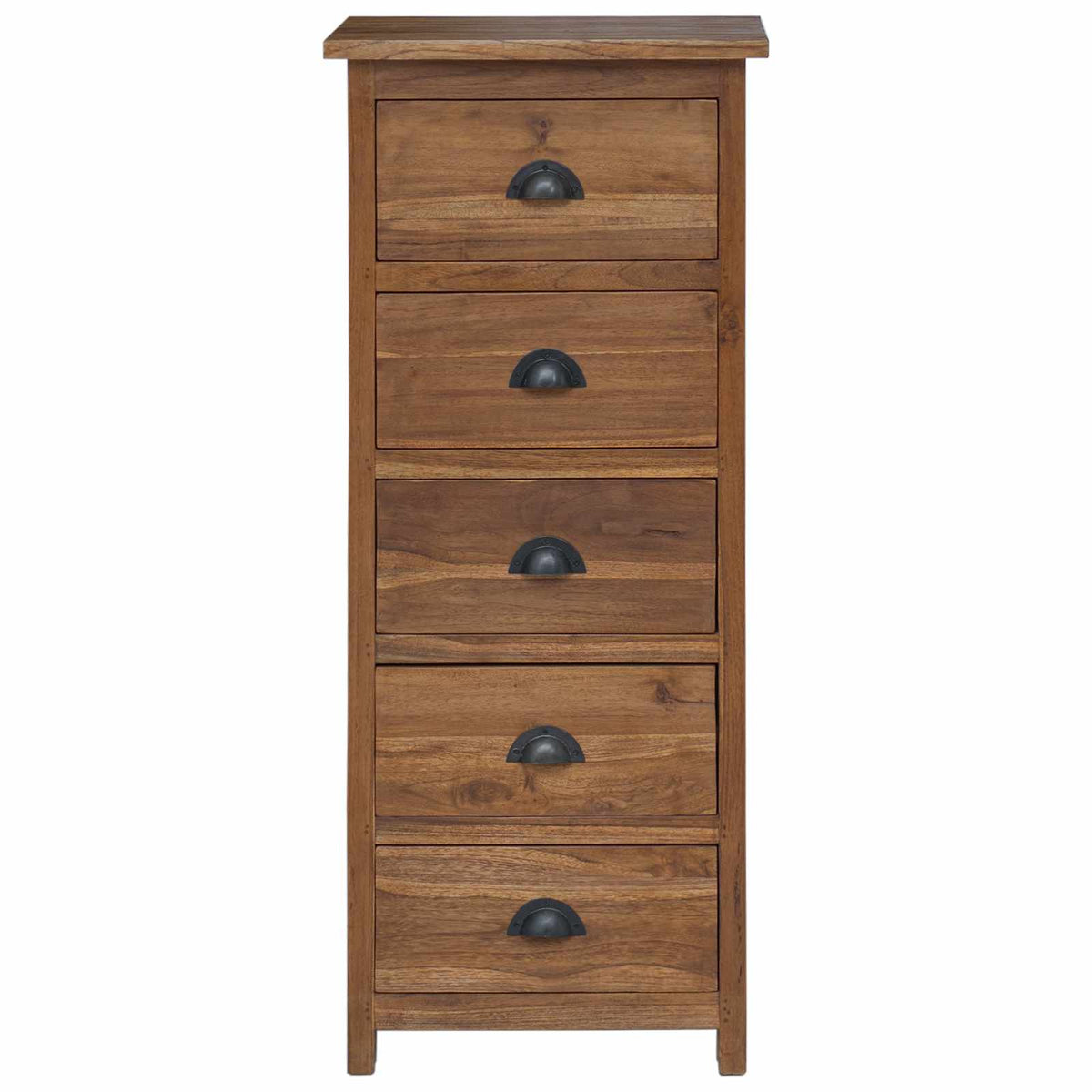 vidaXL Komoda z szufladami z szufladą Naturalny 45 x 35 x 110 cm
