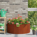 vidaXL Donica Rdzawy 90 x 45 x 35 cm