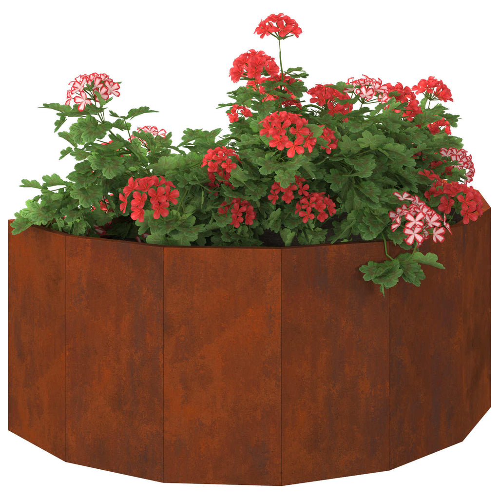 vidaXL Donica Rdzawy 90 x 45 x 35 cm