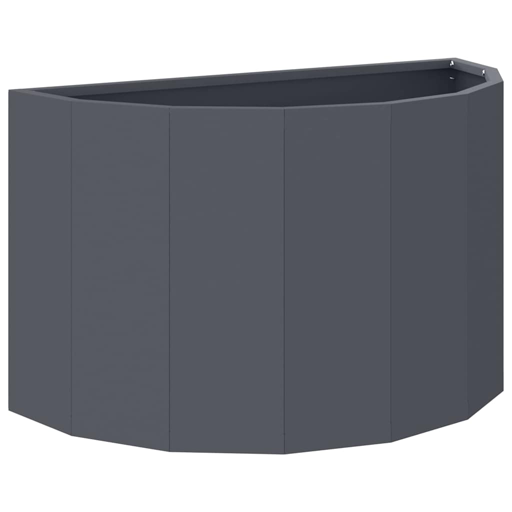 vidaXL Donica Antracyt 60 x 30 x 35 cm Stal