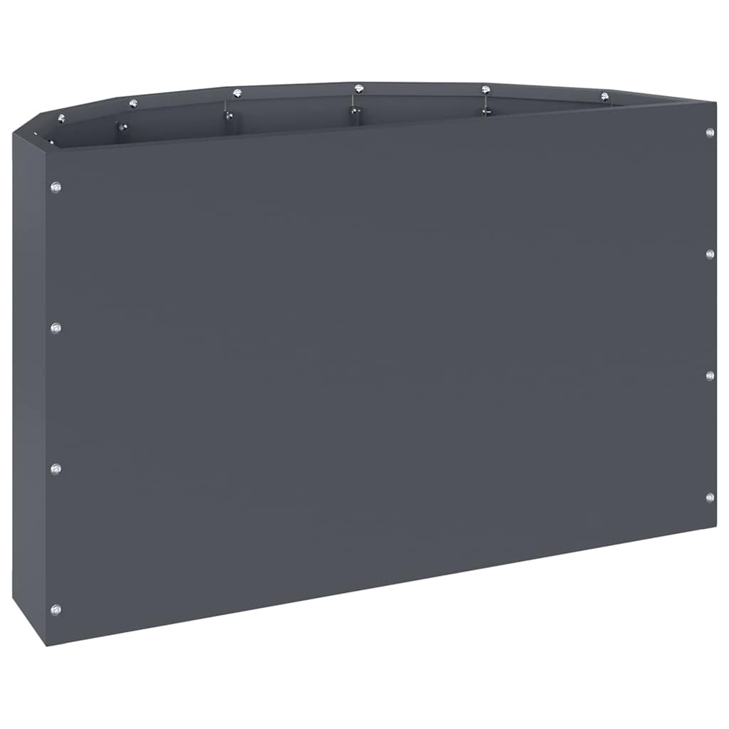 vidaXL Donica Antracyt 60 x 30 x 35 cm Stal