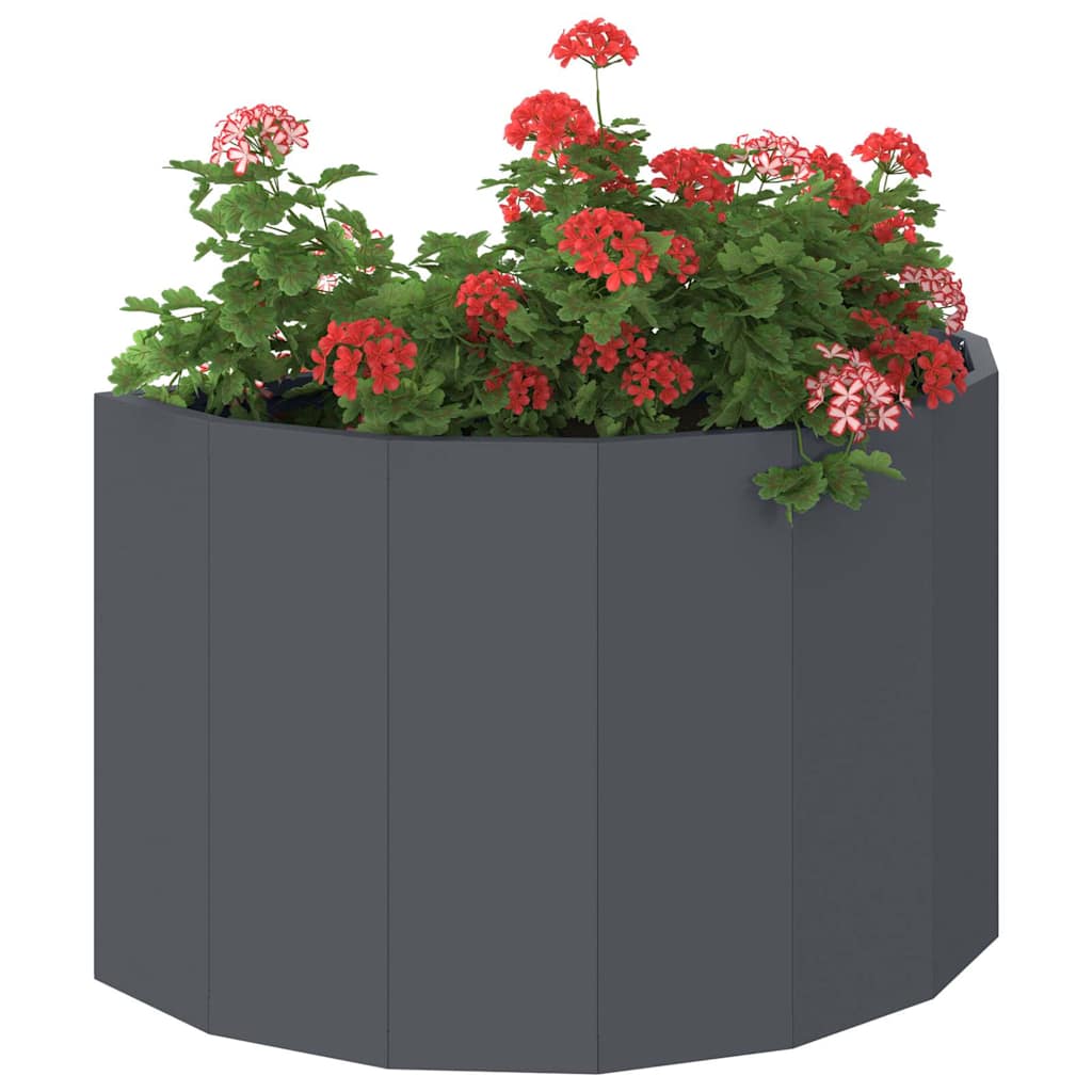 vidaXL Donica Antracyt 60 x 30 x 35 cm Stal