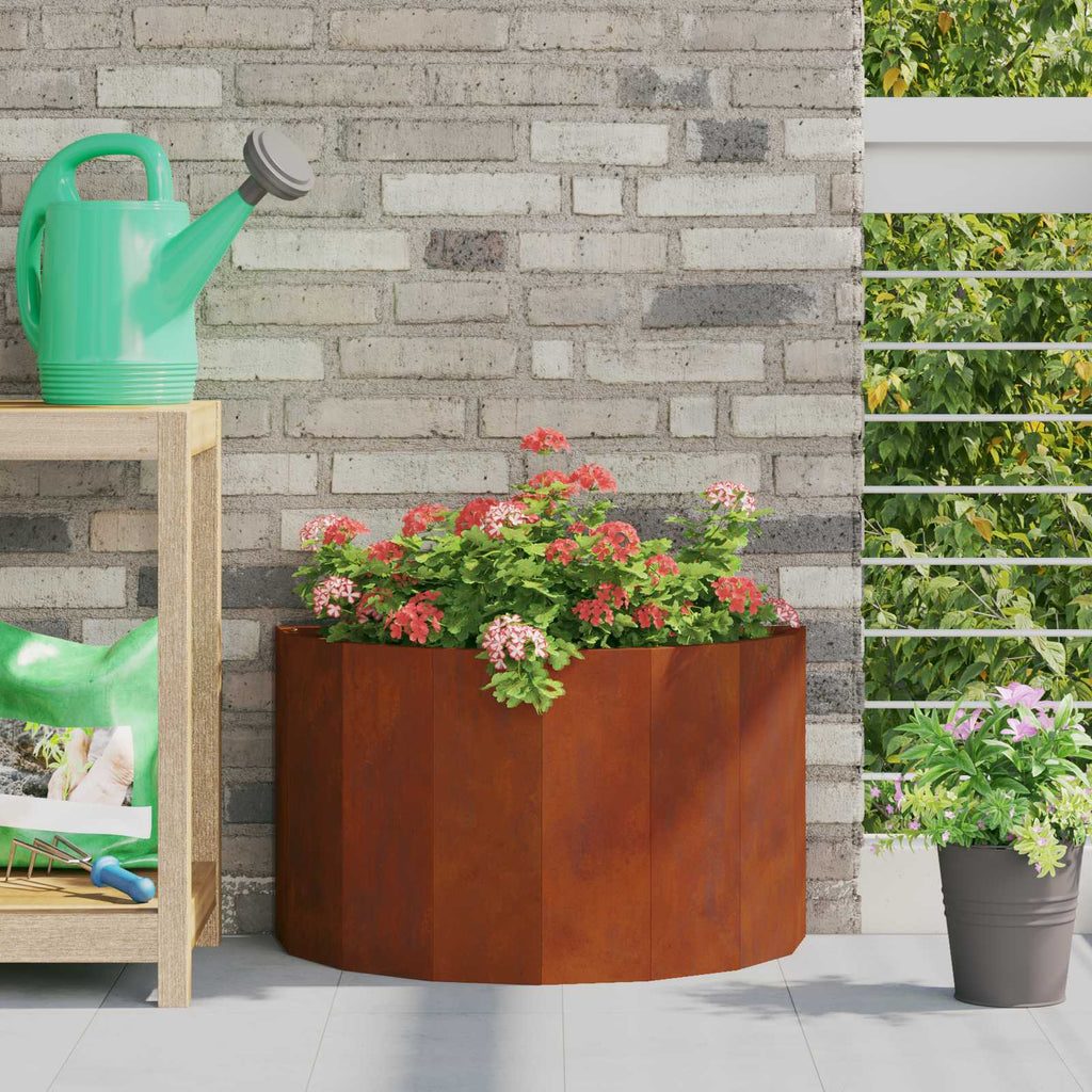 vidaXL Donica Rdzawy 60 x 30 x 35 cm
