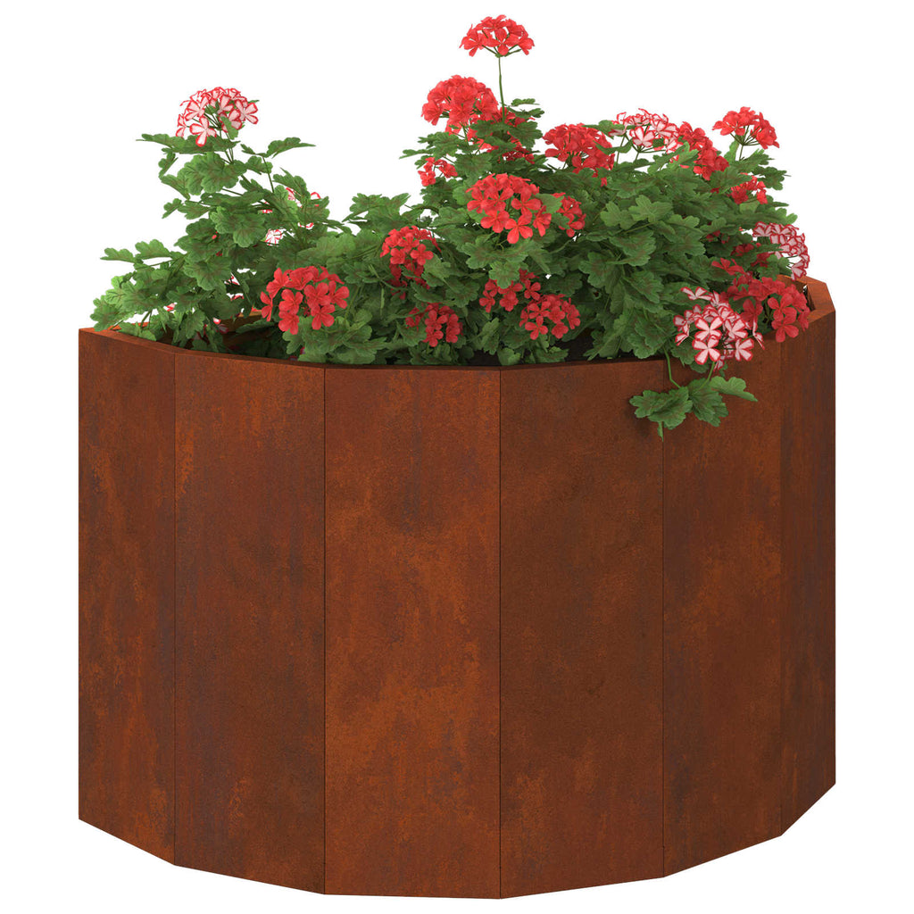 vidaXL Donica Rdzawy 60 x 30 x 35 cm