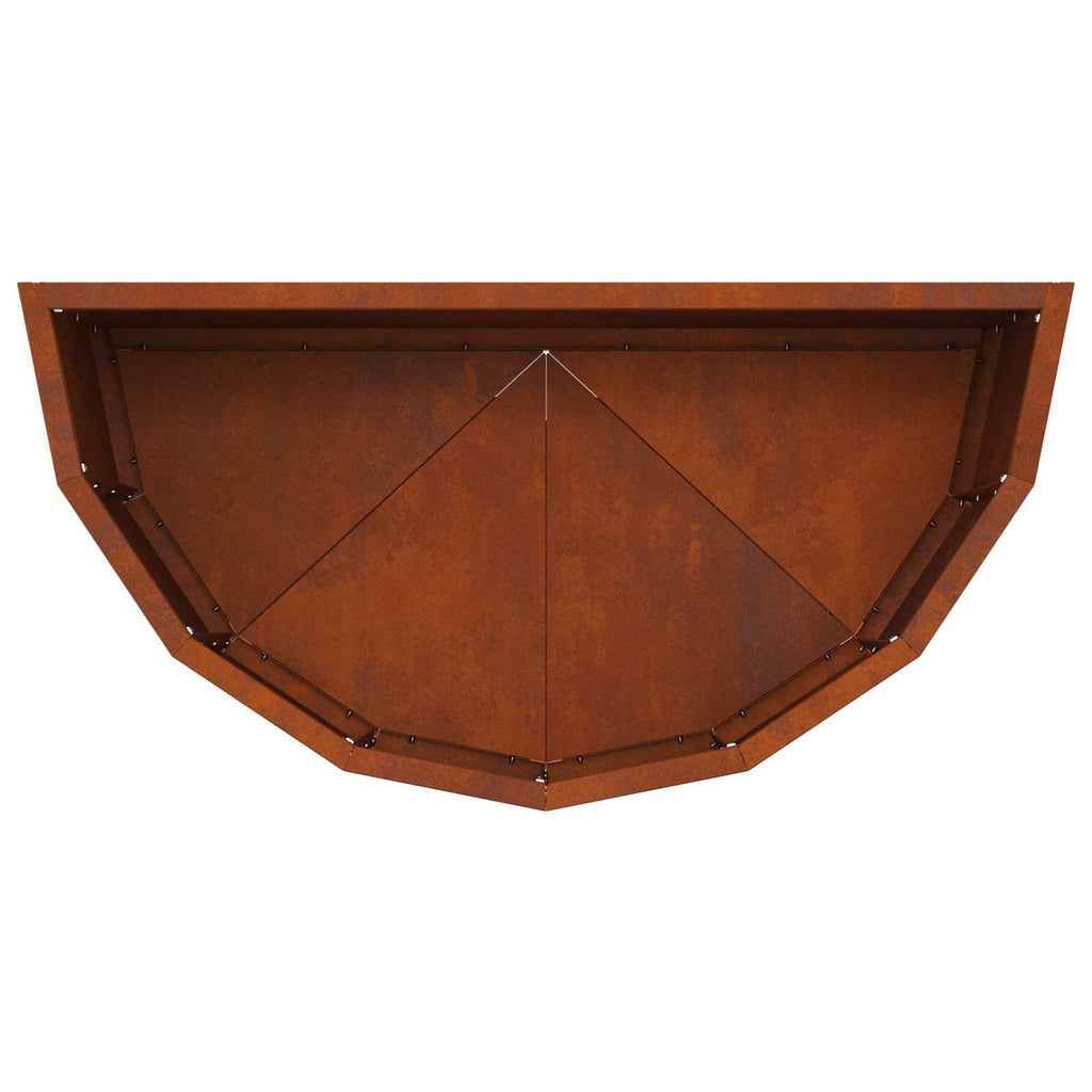 vidaXL Donica Rdzawy 60 x 30 x 35 cm