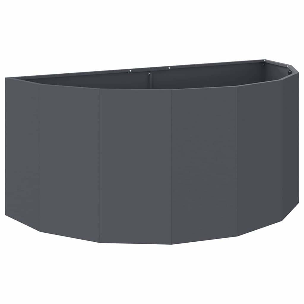 vidaXL Donica Antracyt 120 x 60 x 50 cm Stal