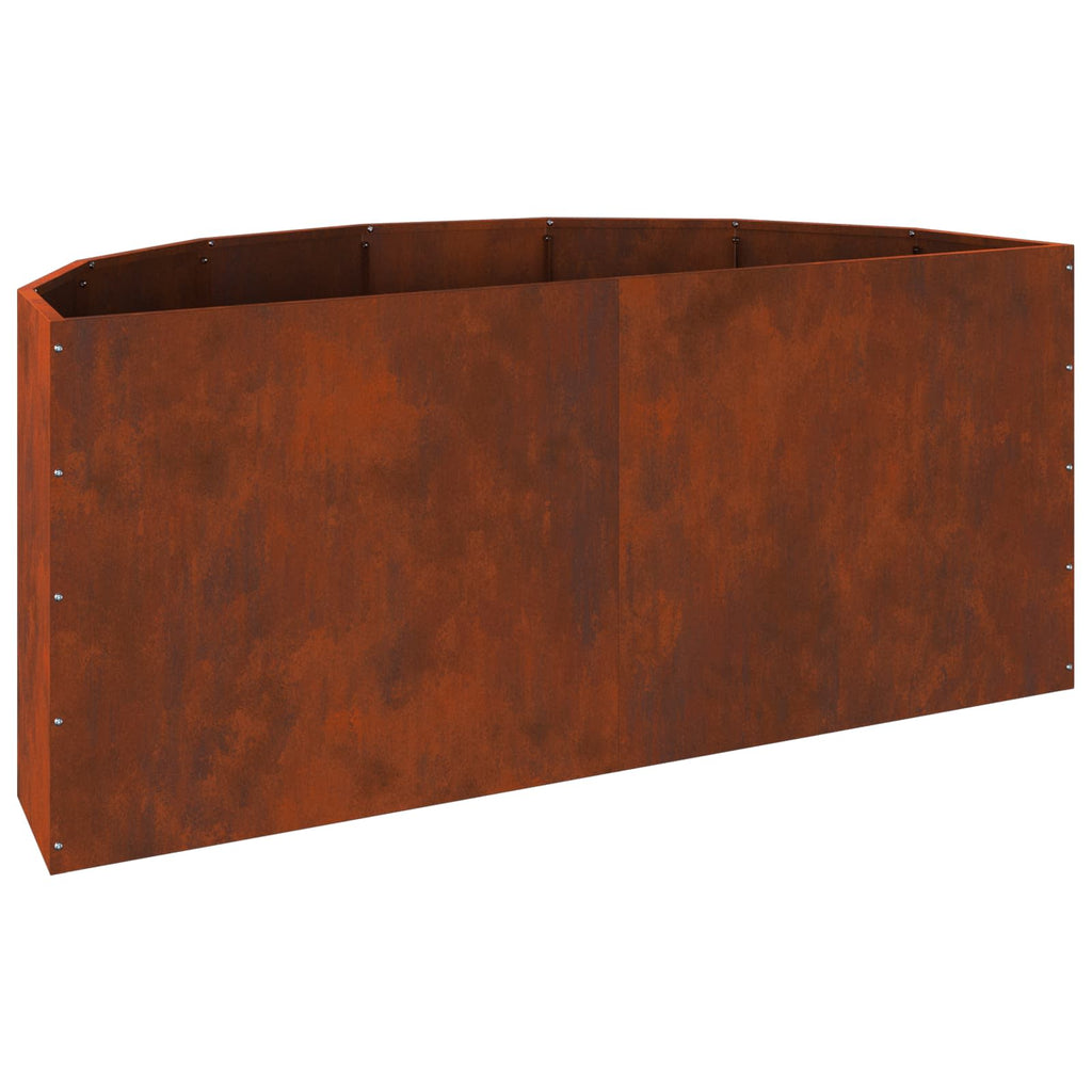 vidaXL Donica Rdzawy 120 x 60 x 50 cm