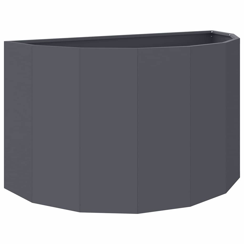 vidaXL Donica Antracyt 90 x 45 x 50 cm Stal